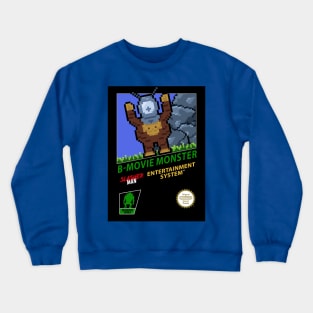 B-Movie Monster Retro 8Bit Horror Game T-Shirt #1 Crewneck Sweatshirt
